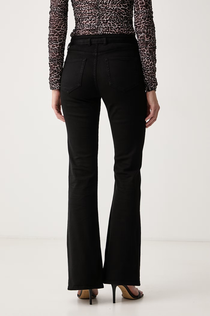 Дрехи Pinko Дънки flare дамски 107933.A3Q3 черен