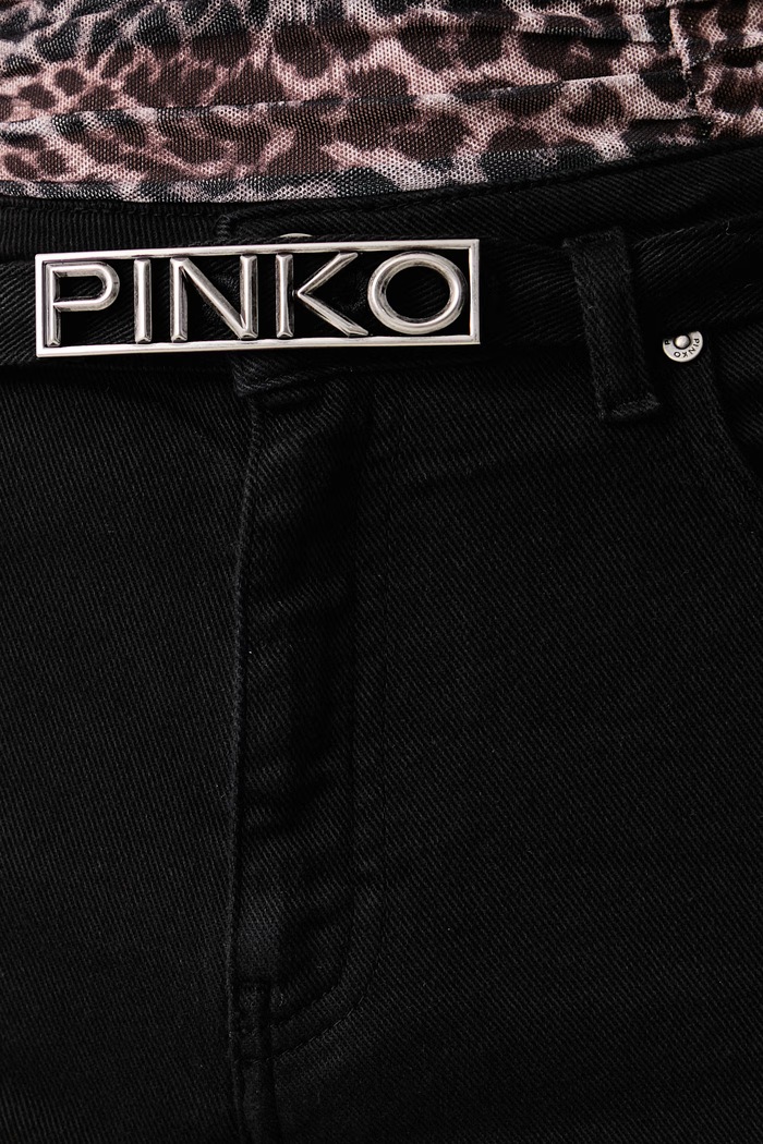 Дънки flare дамски Pinko 107933.A3Q3 черен