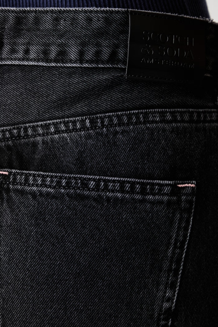 Scotch & Soda jeansy wide leg damskie szary ULM01632S