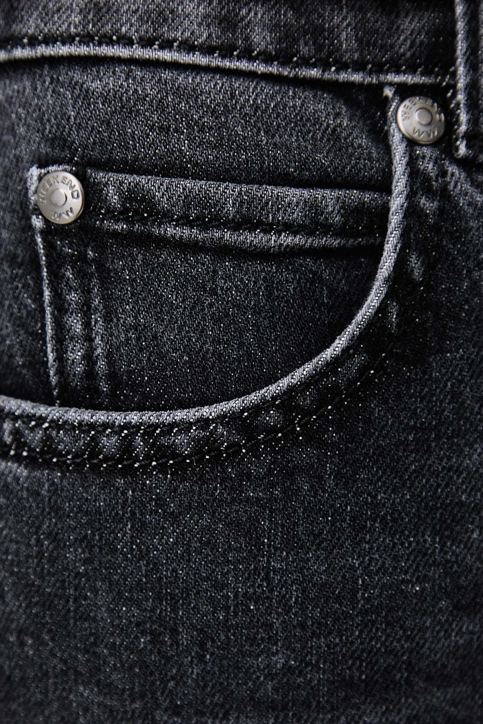 Jeansy straight damskie WKDLINCE Weekend Max Mara 2625186012600 czarny