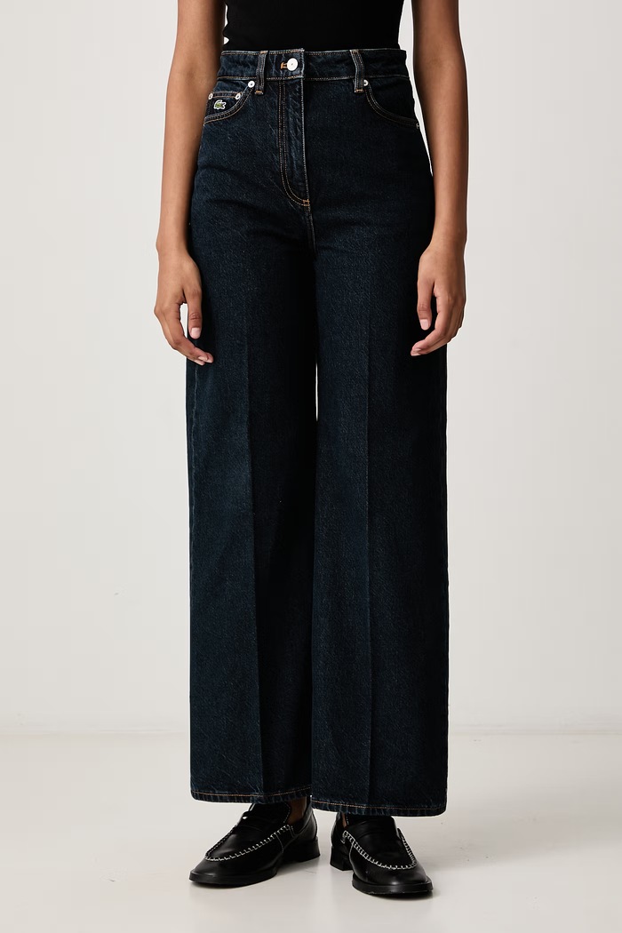 Lacoste Jeansy damskie niebieski HF8402
