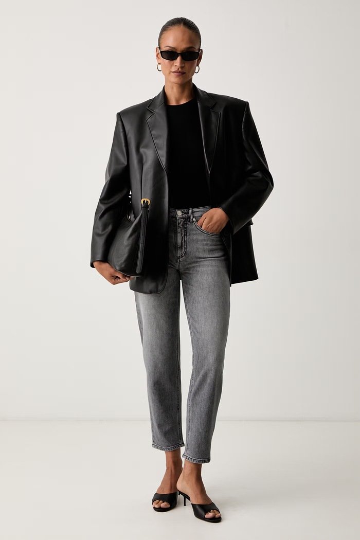 Seventy Venezia jeansy regular damskie PD0165.240297 szary AW26