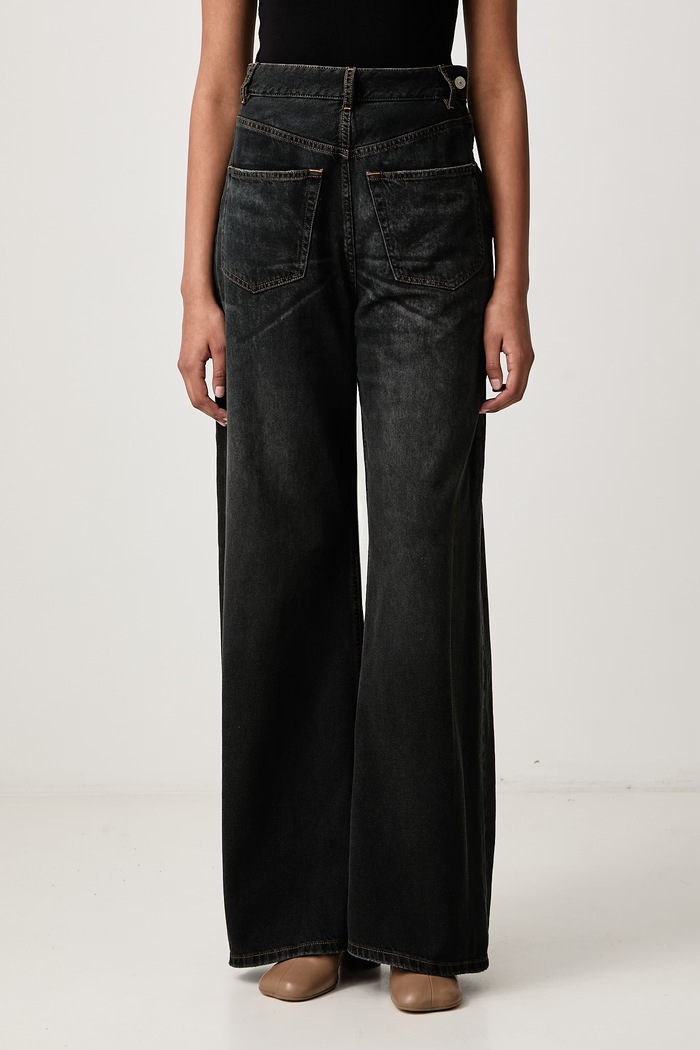 MM6 Maison Margiela Jeansy relaxed fit damskie niebieski S52LA0257.M30064