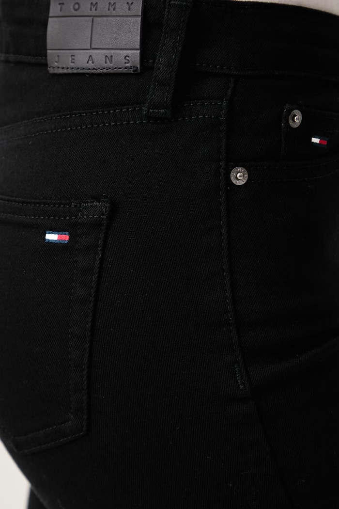 Jeansy skinny damskie Tommy Jeans DW0DW23203 czarny