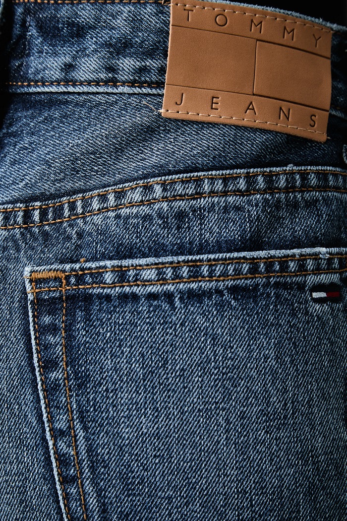 Straight da donna Tommy Jeans DW0DW23168 blu