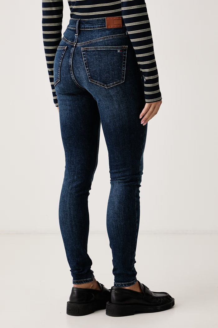 Odzież Tommy Jeans Damskie DW0DW23192 granatowy