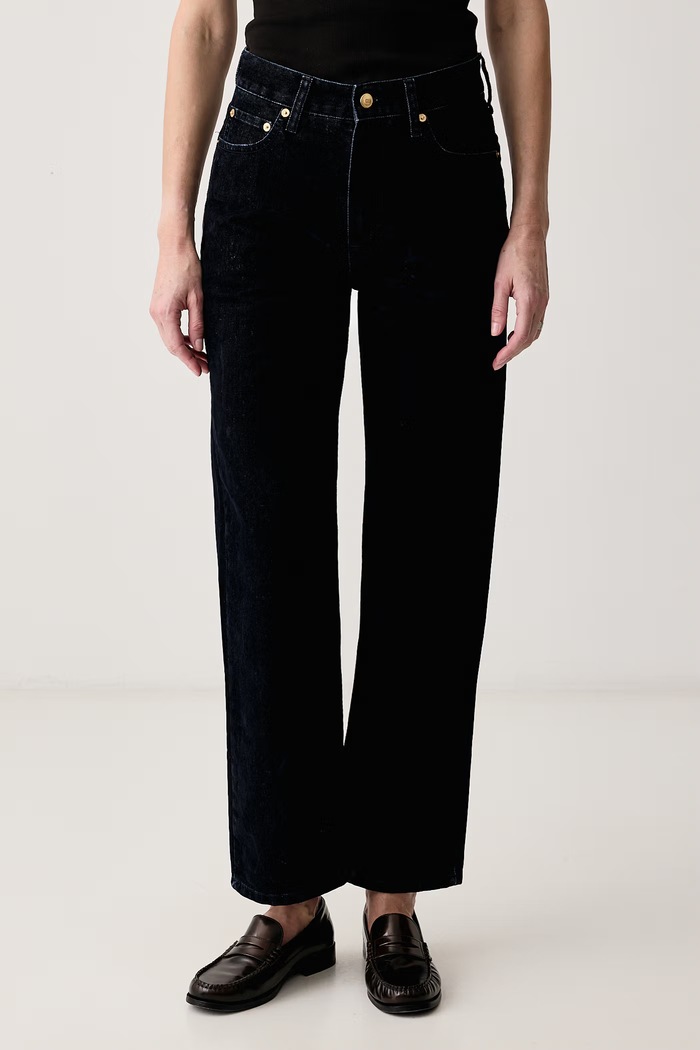 Tommy Hilfiger Jeansy straight damskie granatowy WW0WW51410