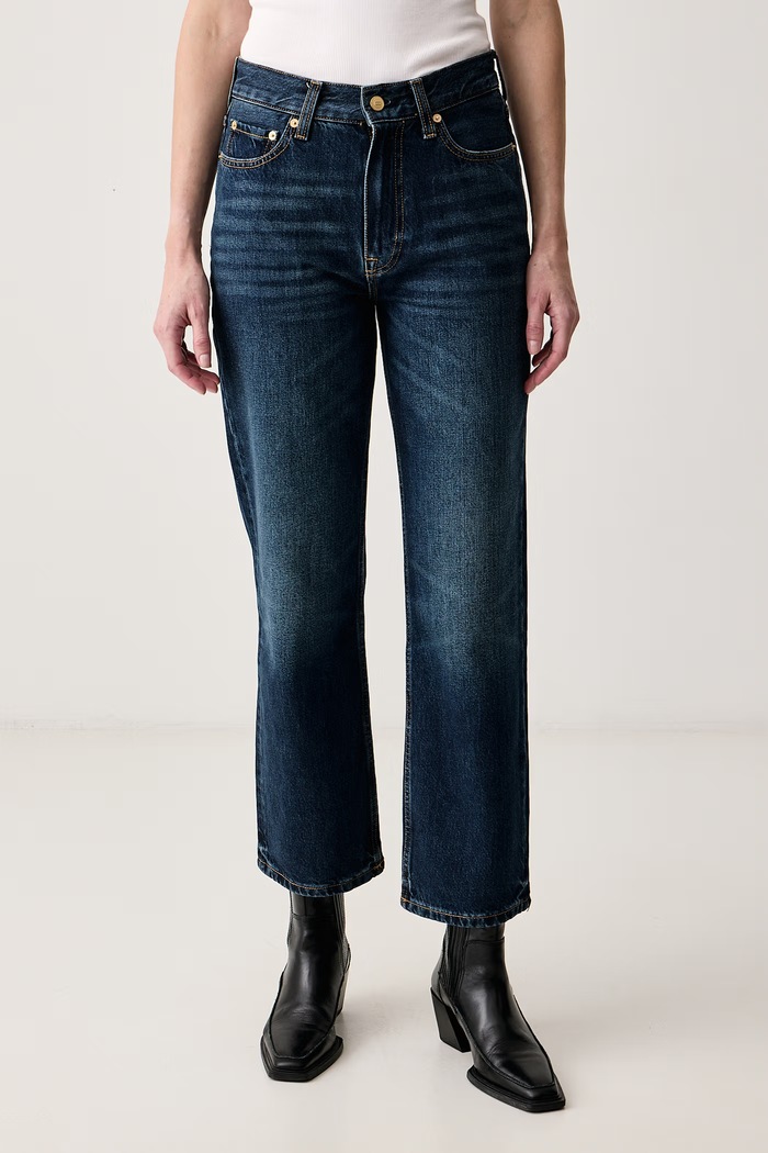 Tommy Hilfiger Straight traperice za žene mornarsko plava WW0WW51407