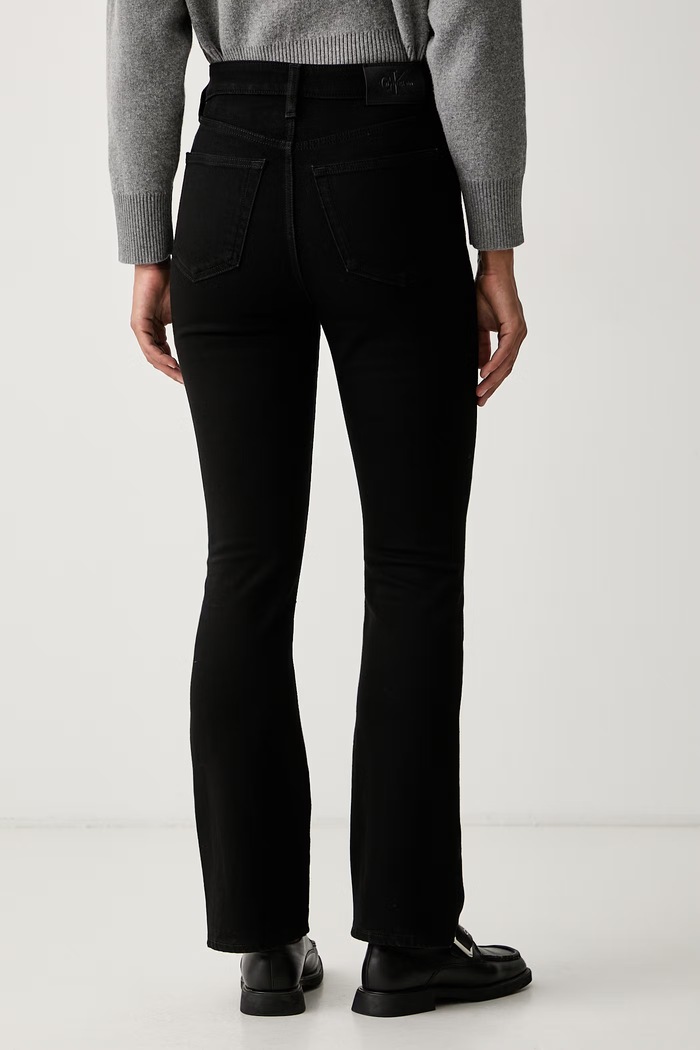 Дрехи Calvin Klein Jeans дънки дамски LV047H938G черен
