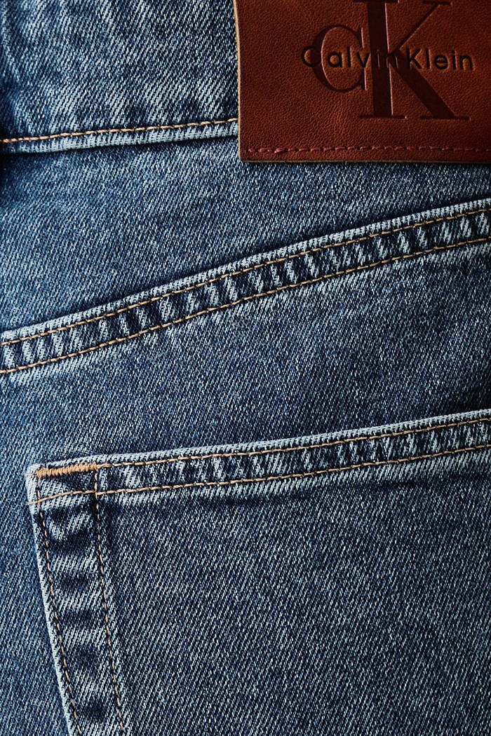 Mom fit γυναικεία Calvin Klein Jeans LV047H746G μπλε