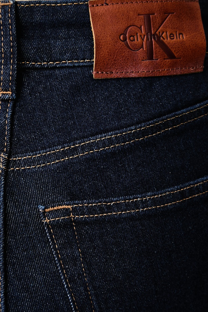 Slim kavbojke ženske Calvin Klein Jeans LV047H735G mornarsko modra
