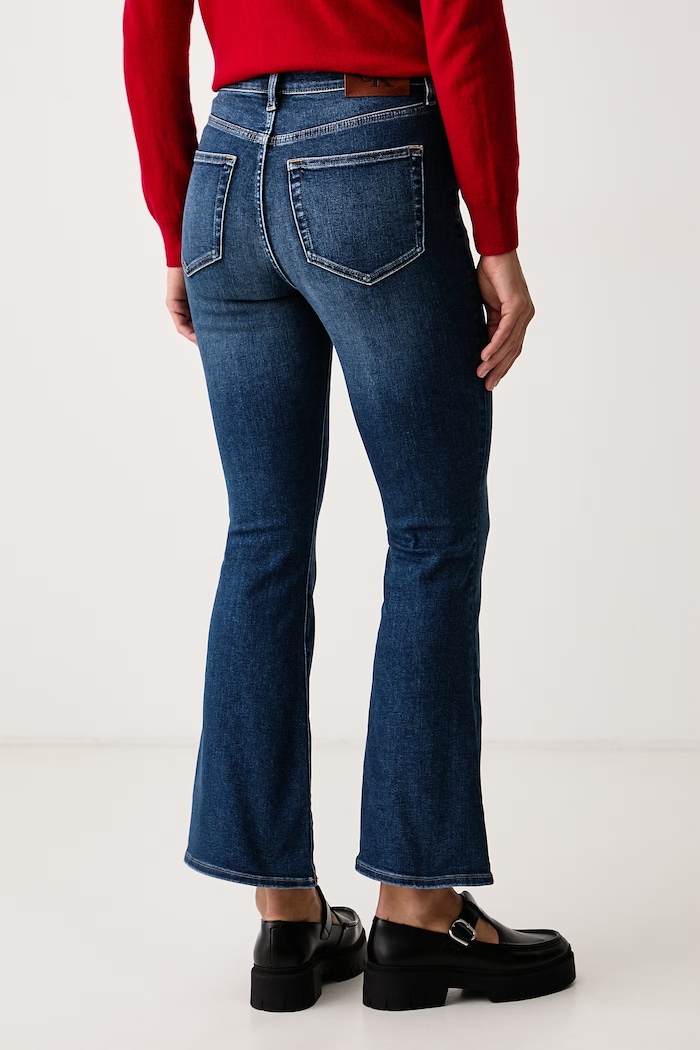 Abbigliamento Calvin Klein Jeans Flare da donna LV047H666G blu