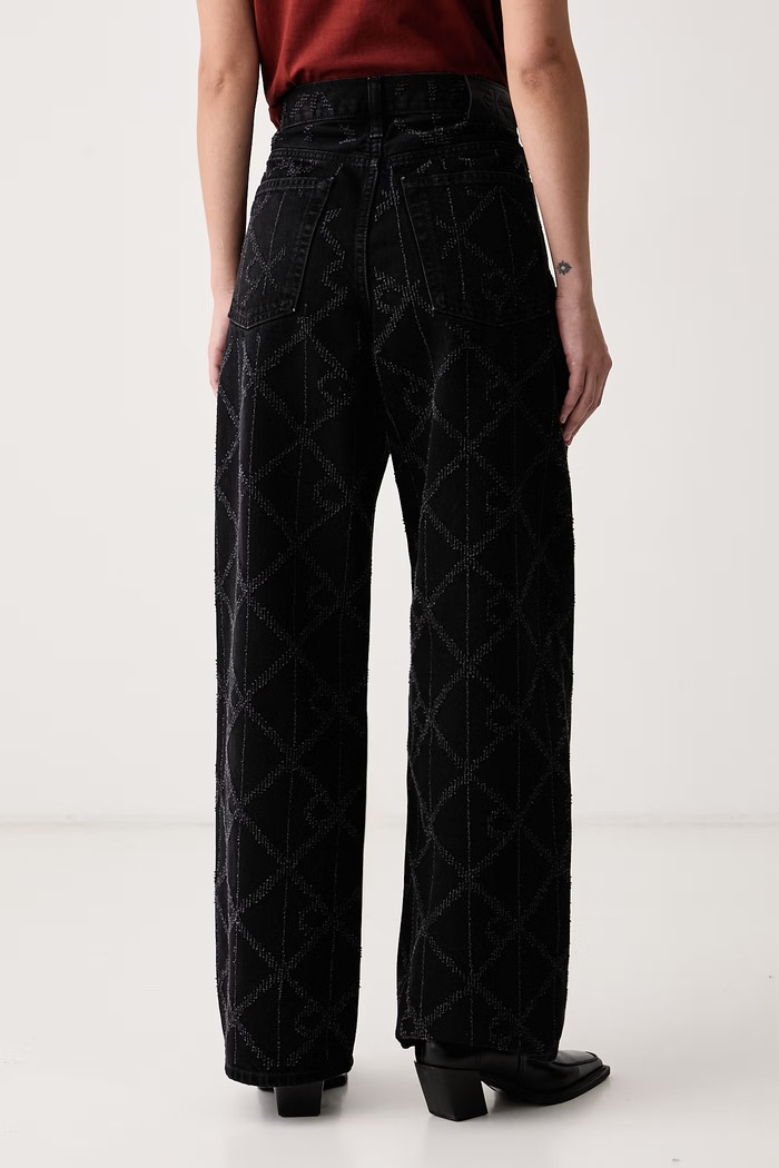 Odjeća Calvin Klein Jeans Traperice za žene LV047H756G crna