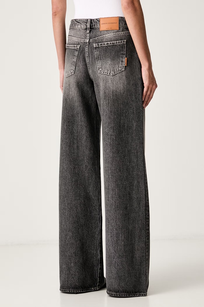 Oblečenie Armani Exchange rifle dámske XW001184.AF23713 sivá