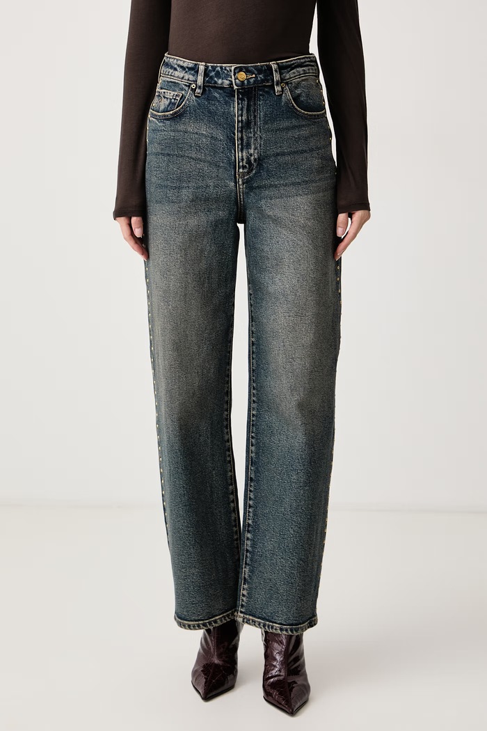 Armani Exchange Mom fit da donna blu XW000100.AF25765