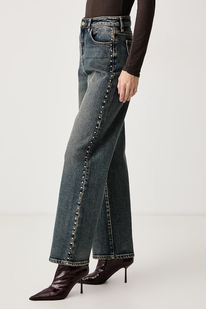 Mom fit da donna Armani Exchange XW000100.AF25765 blu