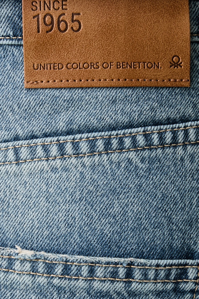 Rifle barrel dámske United Colors of Benetton 4PGHDE038 modrá