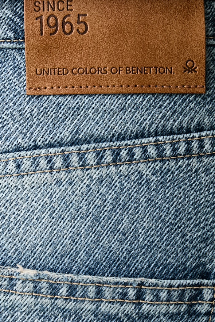 Rifle barrel dámske United Colors of Benetton 4PGHDE038 modrá