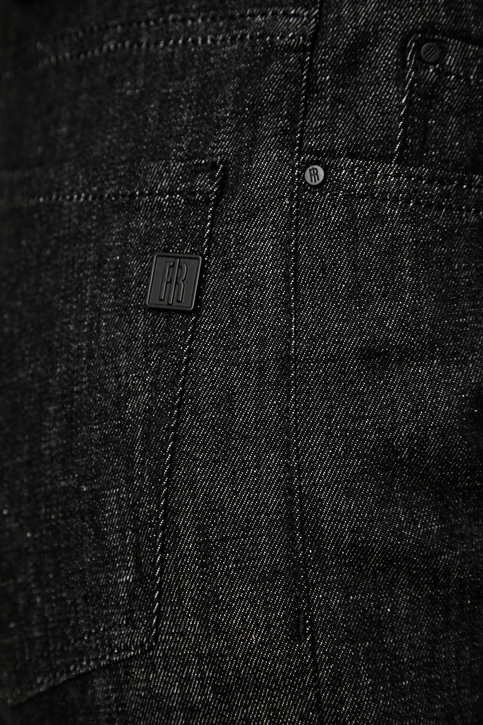 Fracomina jeansy regular damskie czarny FR26WV2022D46001