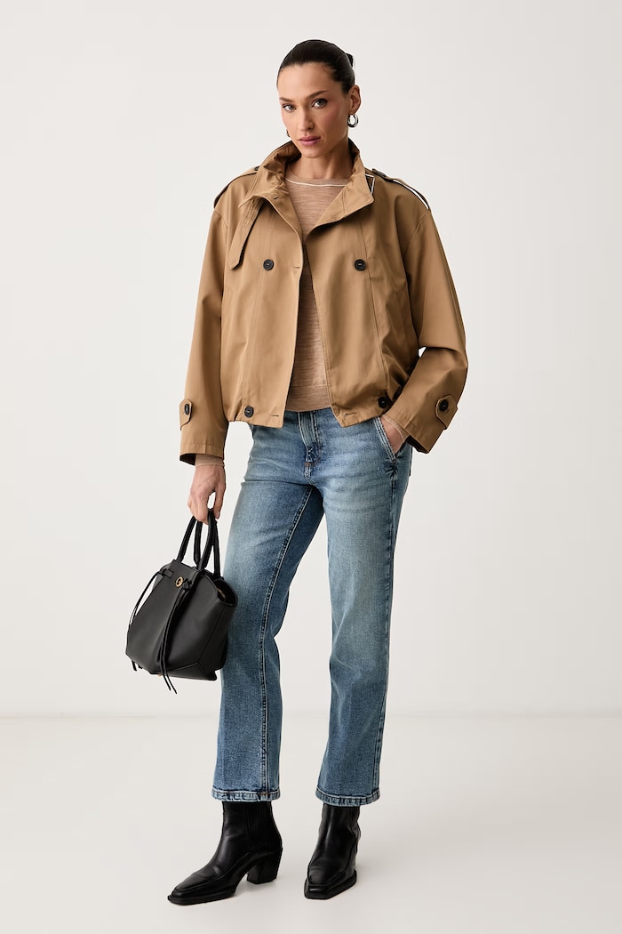 United Colors of Benetton Jeansy regular damskie 4X8RDF0CJ niebieski AW26