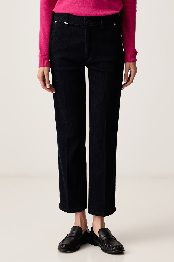 United Colors of Benetton Jeansy regular damskie niebieski 4X8RDF0CJ