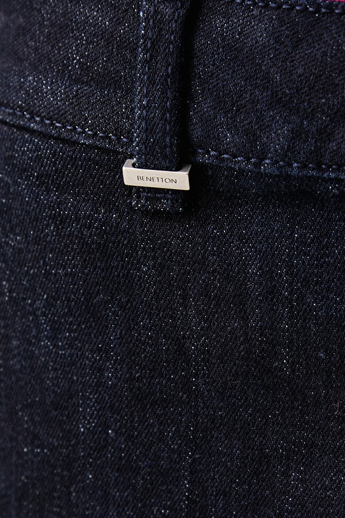 Odzież United Colors of Benetton Jeansy regular damskie 4X8RDF0CJ niebieski