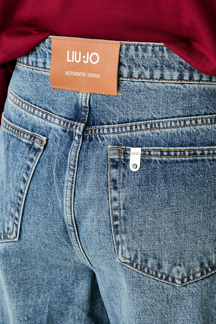 Liu Jo jeansy damskie niebieski UF6213.DM854