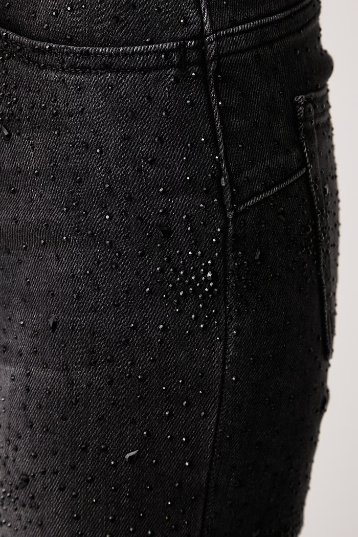 Jeansy flare damskie Liu Jo UF6107.D0423 czarny