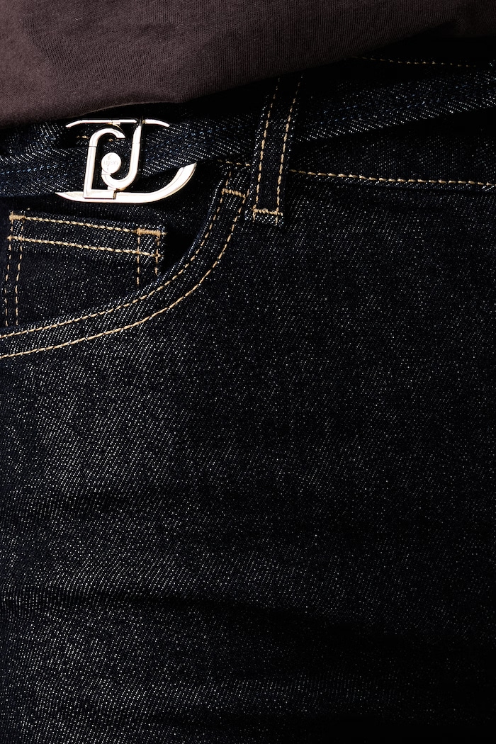 Liu Jo jeansy flare damskie UF6088.D0264 granatowy
