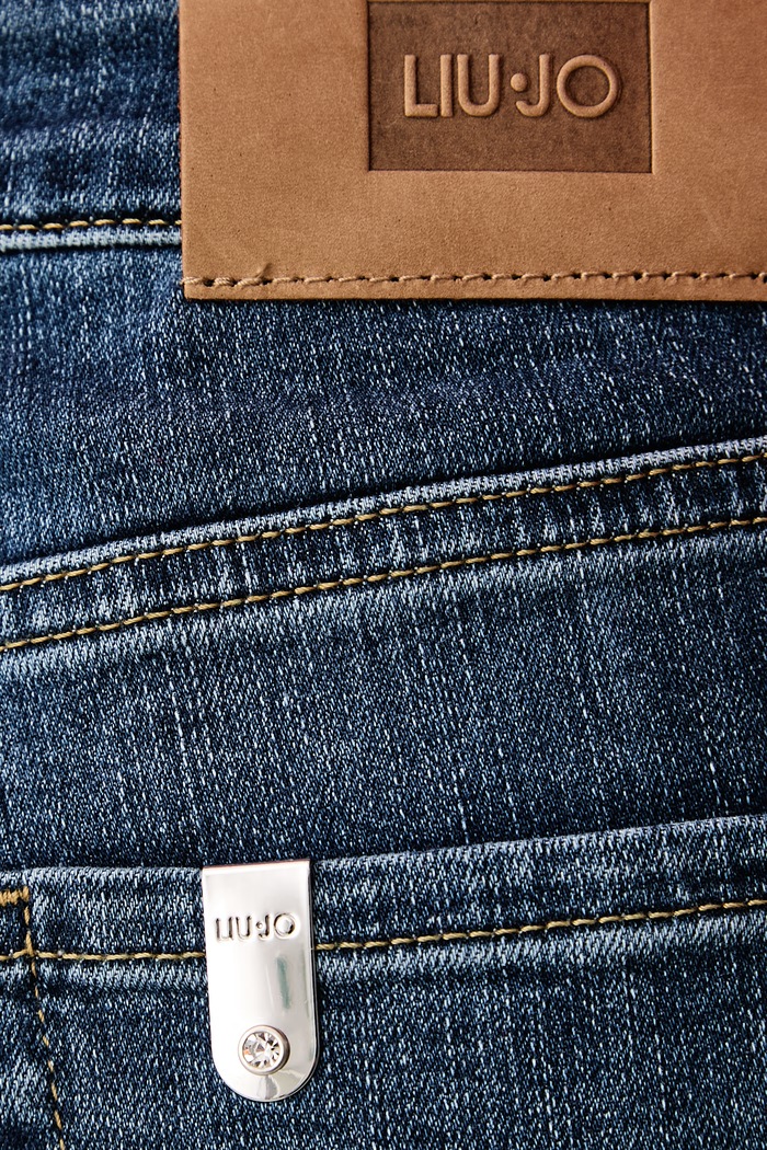 Jeansy flare damskie Liu Jo UF6068.DS081 niebieski