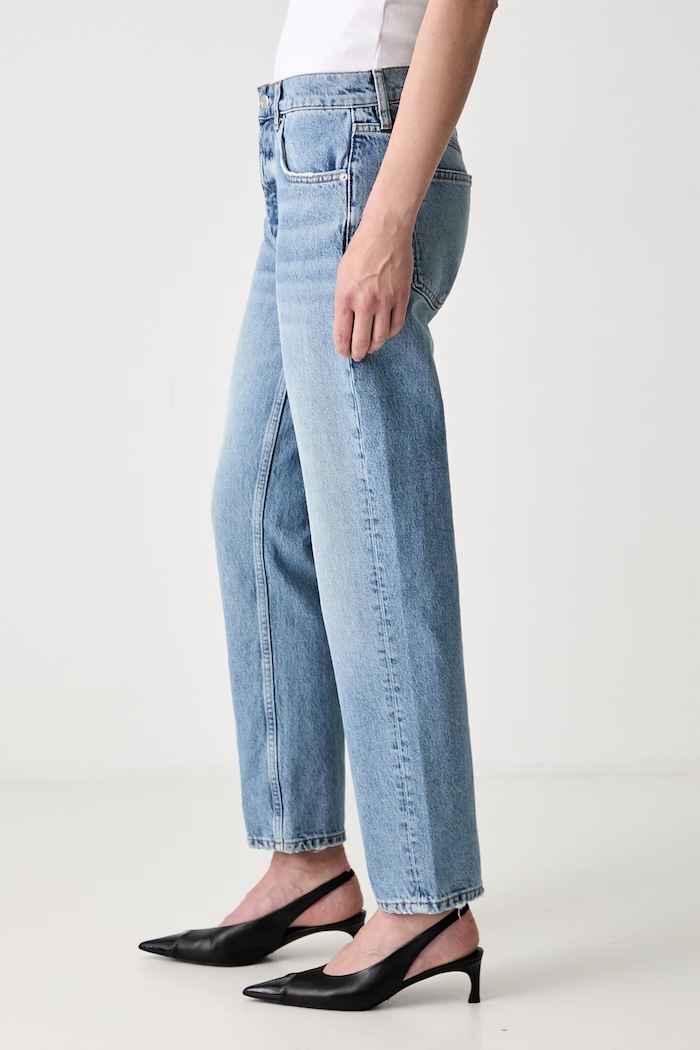 Anine Bing KATE JEAN jeansy straight damskie A.06.12207.WHD92 niebieski AW26