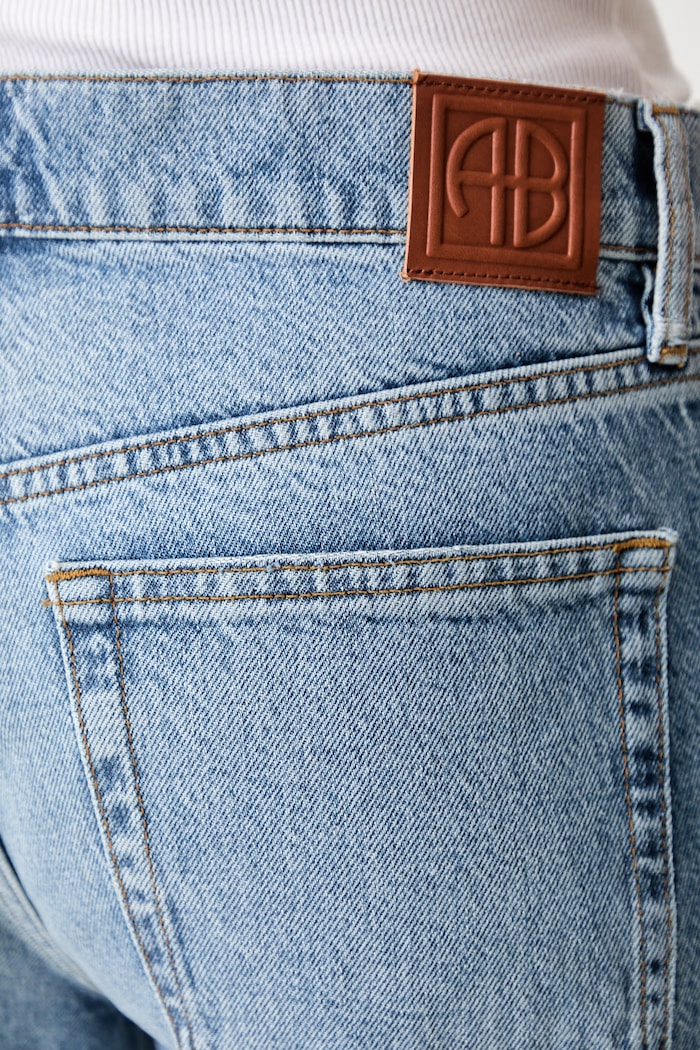 Anine Bing KATE JEAN jeansy straight damskie niebieski A.06.12207.WHD92