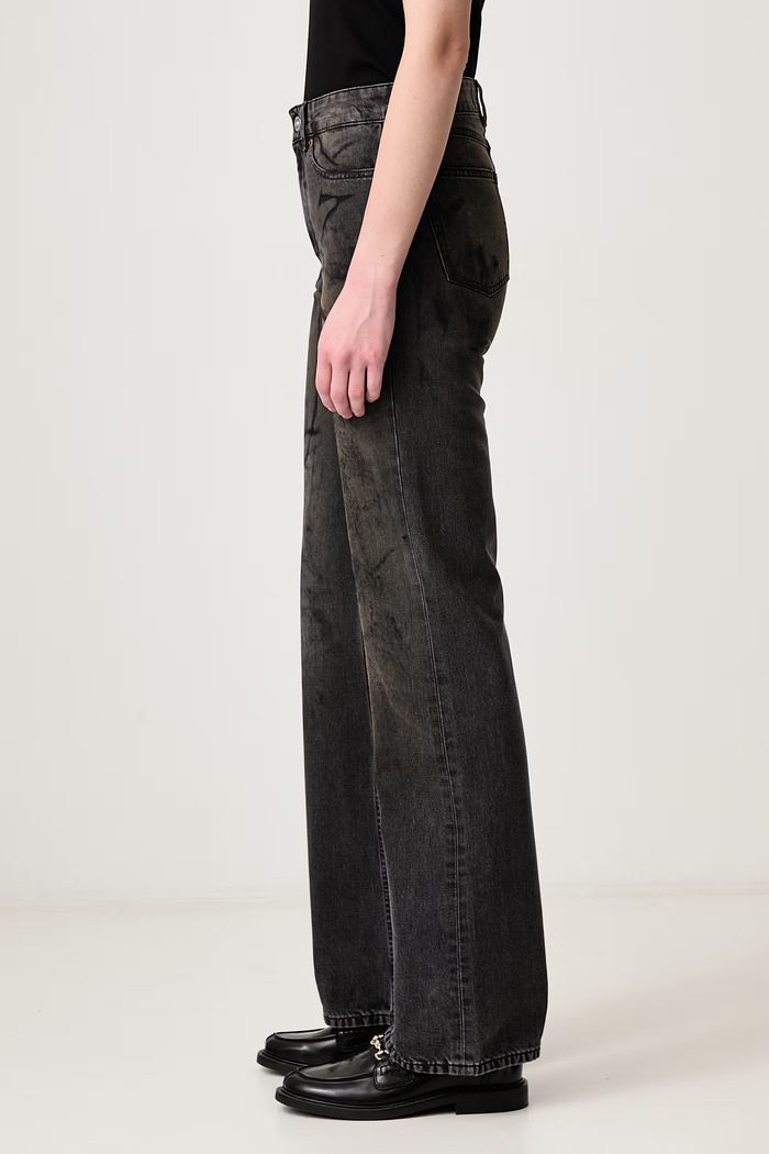 Blugi straight pentru femei Our Legacy W4265BC gri