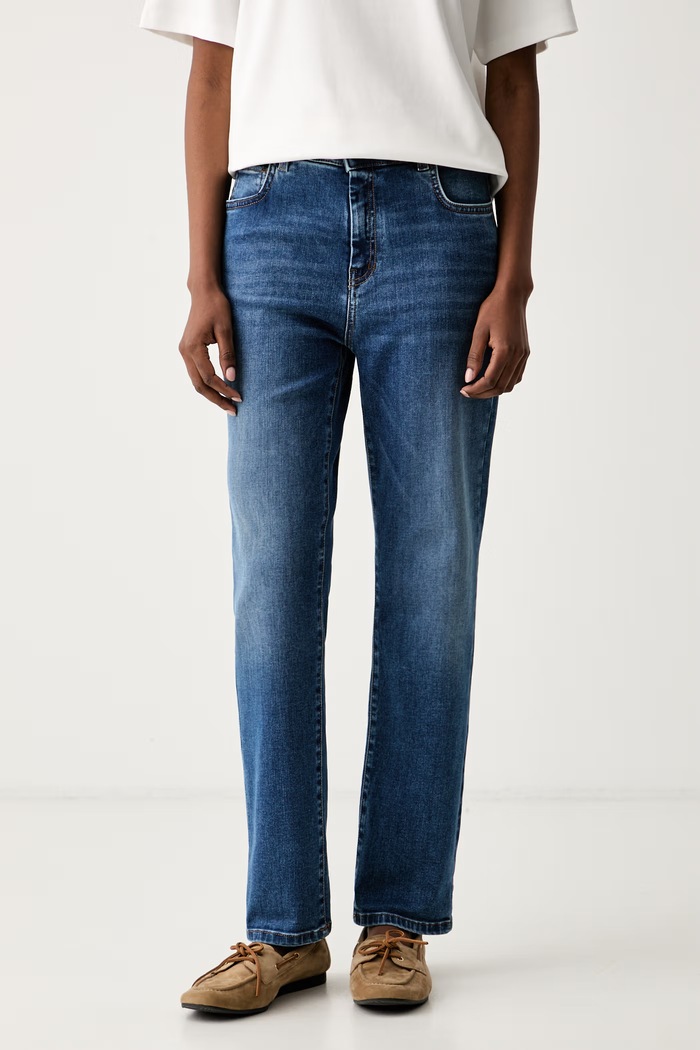 Weekend Max Mara jeansy damskie WKDLANA niebieski 2625186071600
