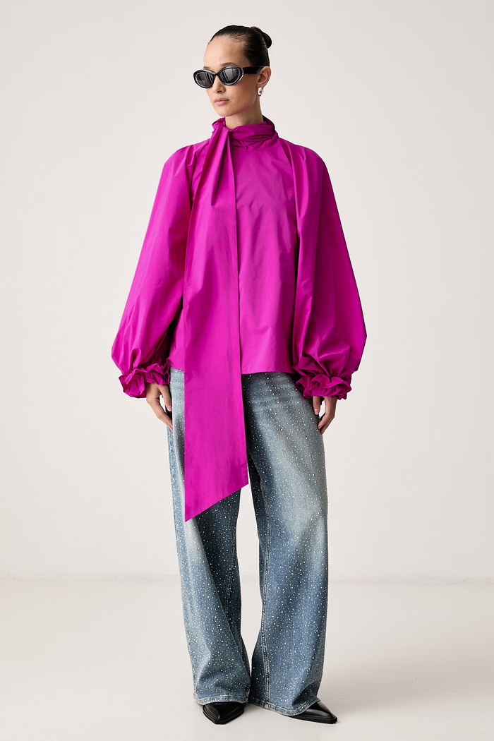 Essentiel Antwerp Jeansy straight damskie Kactus Kactus.AA19 niebieski AW26