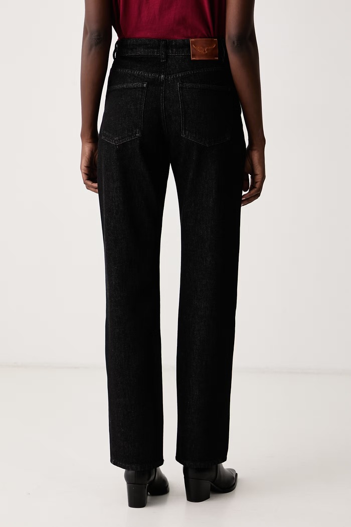 Odzież Zadig&Voltaire Jeansy regular damskie ETE WWJE01342 czarny