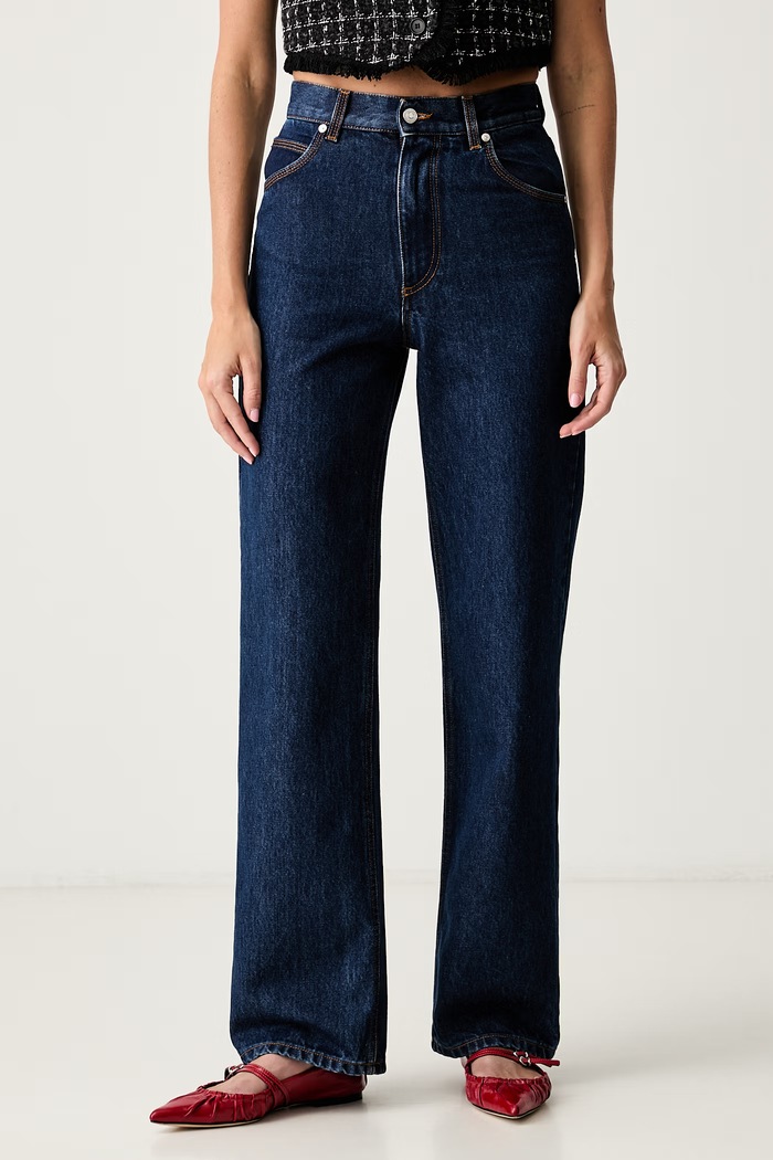 MSGM κανονικά γυναικεία σκούρο μπλε 4141MDP231L.267763