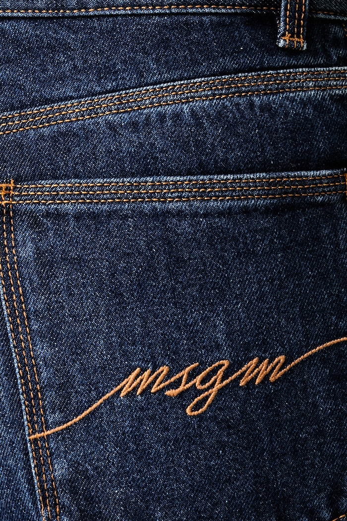 MSGM jeans regular da donna blu navy 4141MDP231L.267763