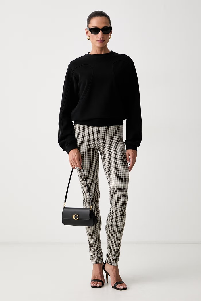 Patrizia Pepe spodnie skinny damskie z wiskozą 8P0373.C0243 beżowy AW26