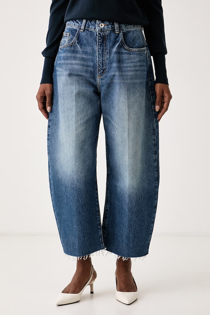 Patrizia Pepe jeansy straight damskie niebieski 8P0349.D1WZB