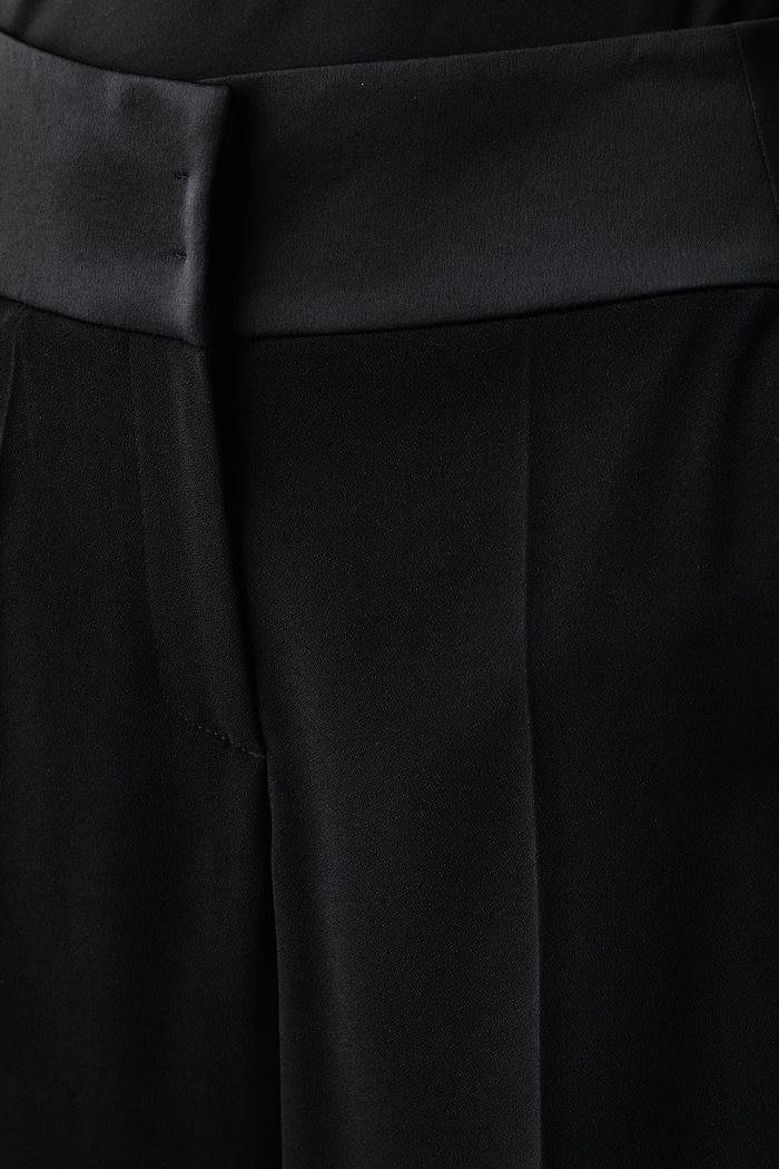 Spodnie straight damskie Patrizia Pepe 8P0244.C7004 czarny