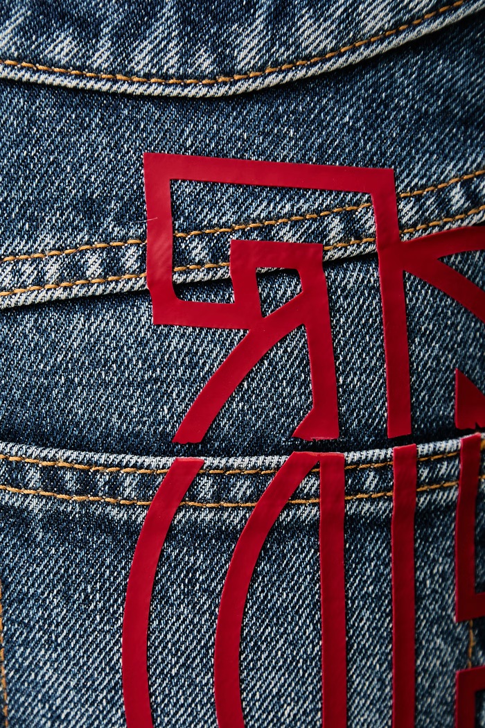Jean Paul GAULTIER Jeansy straight damskie 26.04.W.TR165.D031
