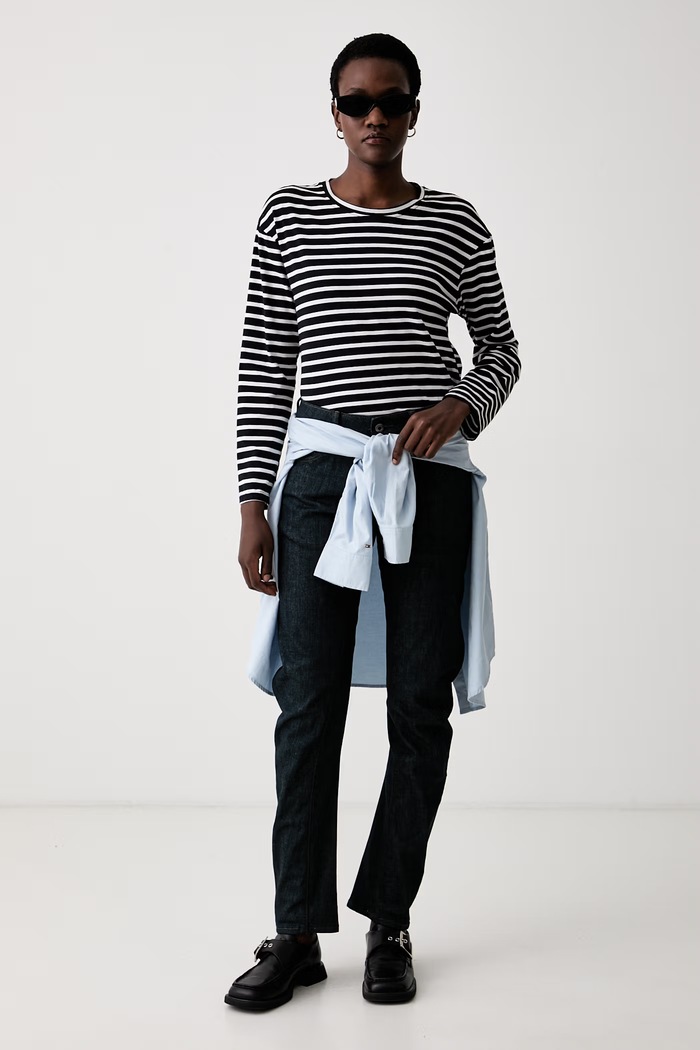 G-Star jeansy slim fit damskie G-Star Arc 3D Slim D29948.E541 granatowy AW26