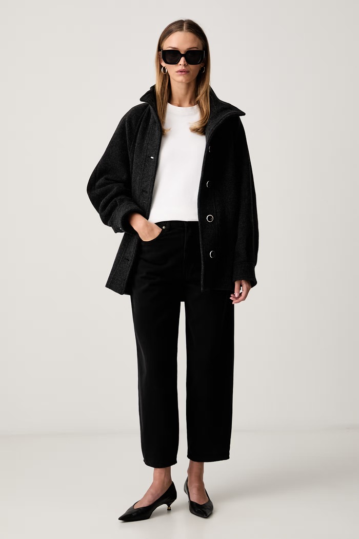 Pinko rifle relaxed fit dámske 103857.A3KU čierna AW26