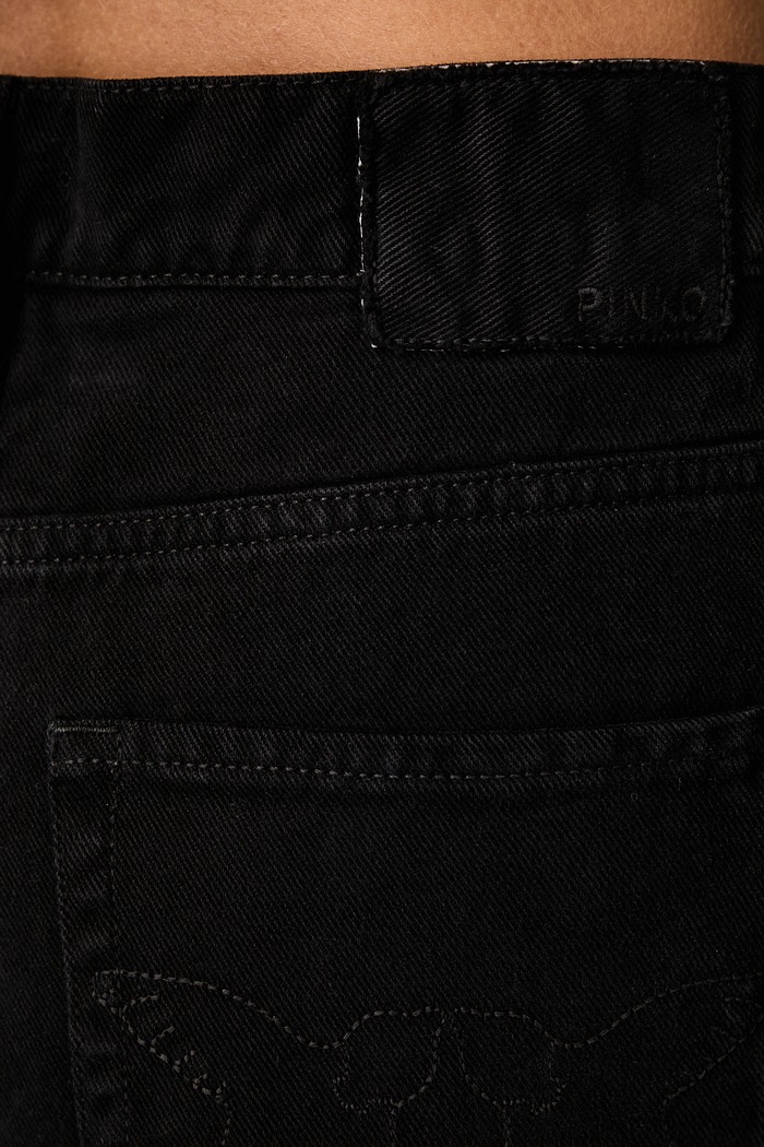 Pinko rifle relaxed fit dámske čierna 103857.A3KU