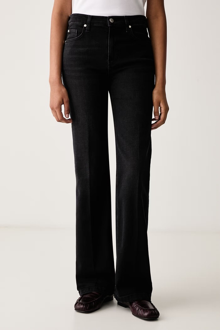 Joop! Jeansy straight damskie czarny 30111320