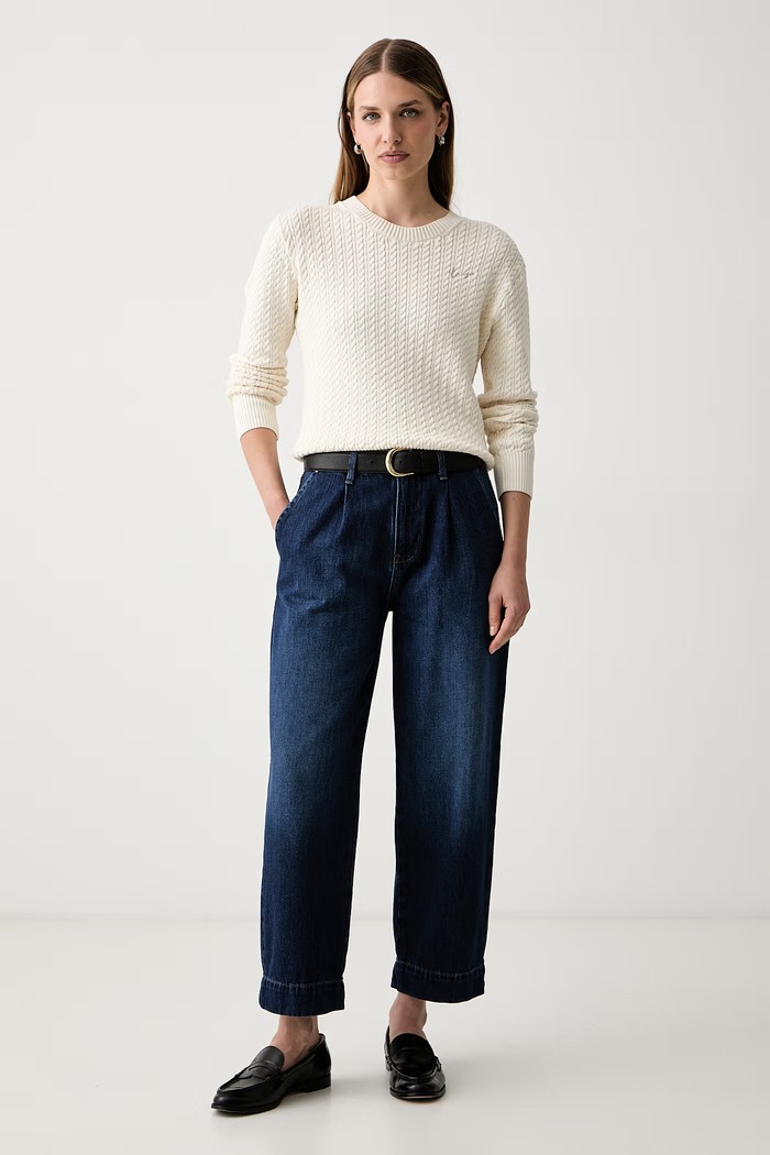 Joop! džíny barrel dámské 30105459 námořnická modř AW26