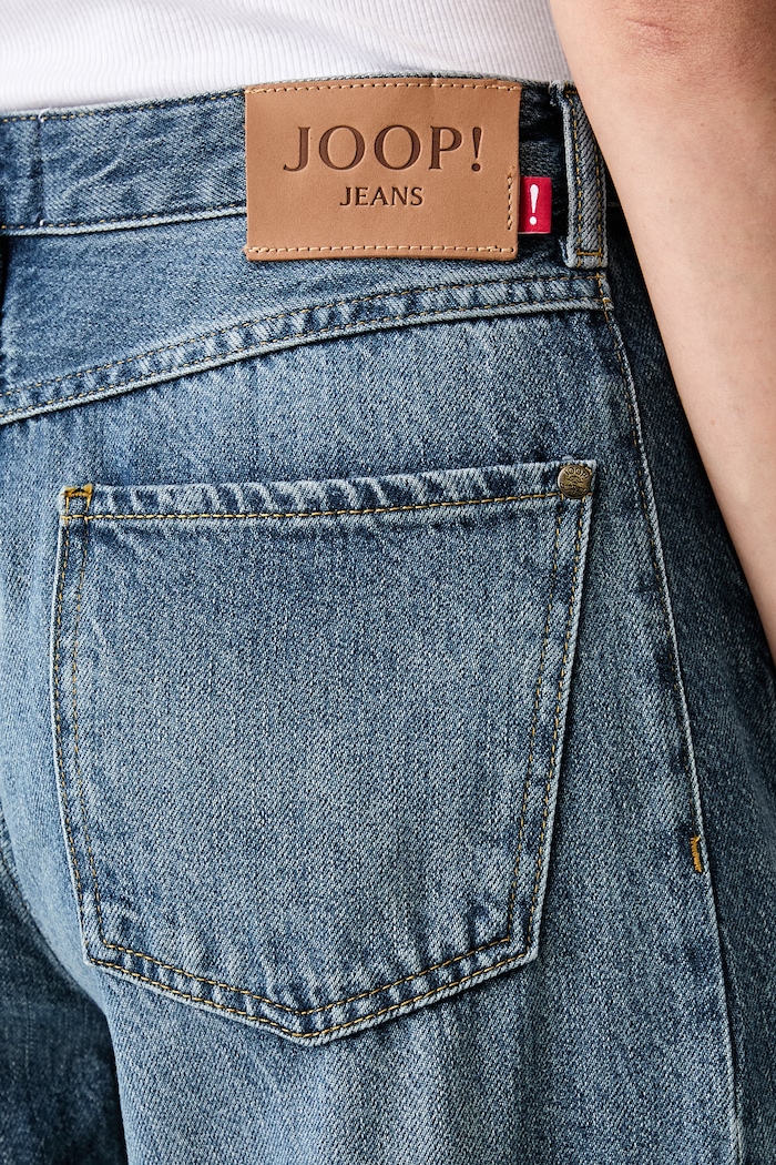 Joop! jeansy wide leg damskie niebieski 30105323
