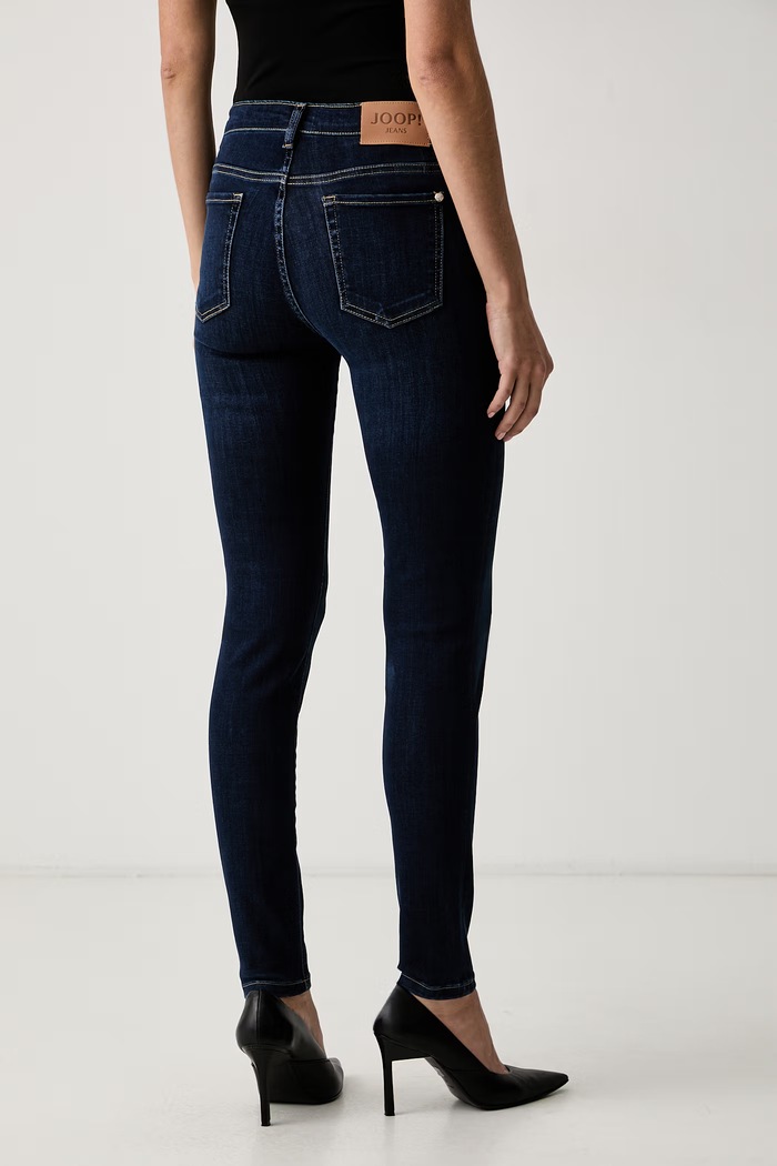 Odzież Joop! jeansy skinny damskie 30105297 granatowy