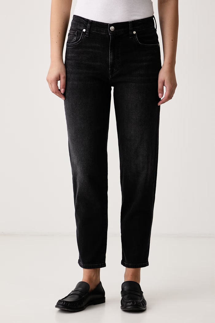 Joop! Jeansy tapered damskie czarny 30048896